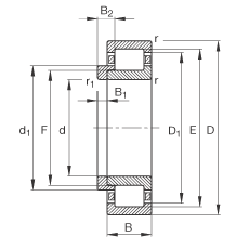 ALS NJ2216-E-TVP2 + HJ216E, (j) DIN 5412-1 ˜ʵҪߴ,  L ȦλS, ɷx, ּ