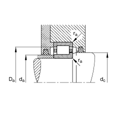 ALS NJ416-M1, (j) DIN 5412-1 ˜ʵҪߴ, 붨λS, ɷx, ּ