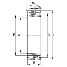 ALS NNU4992-S-K-M-SP, (j) DIN 5412-4 ˜ʵҪߴ, ǶλS, pУFF 1:12 ɷx, ּpСď(ni)϶ƹ