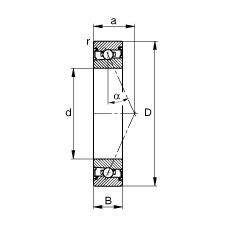 SS HSS71928-E-T-P4S, {(dio)(ji)Ɍ(du)b|  = 25ɂ(c)ܷǽ|ƹ