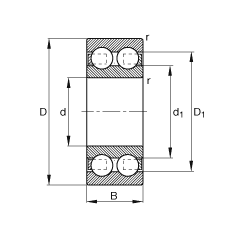 S 4312-B-TVH, (j) DIN 625-3 ˜ʵҪߴp