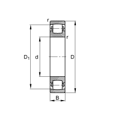 ΝLS 20232-MB, (j) DIN 635-1 ˜ʵҪߴ