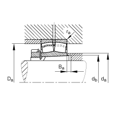 {(dio)ĝLS 22330-E1-K + H2330, (j) DIN 635-2 ˜ʵҪߴ, F׺;o