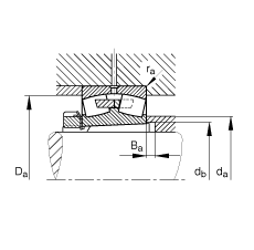 {(dio)ĝLS 22338-K-MB + H2338, (j) DIN 635-2 (bio)(zhn)Ҫߴ, F׺;o