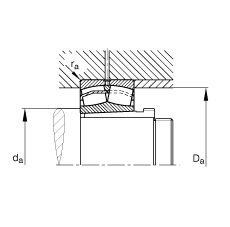 {ĝLS 23028-E1-K-TVPB + AHX3028, (j) DIN 635-2 ˜ʵҪߴ, F׺ж