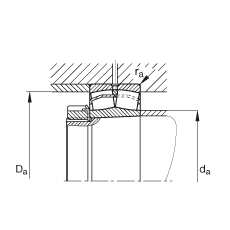 {ĝLS 23234-E1-K-TVPB, (j) DIN 635-2 ˜ʵҪߴ, FףF 1:12